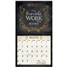 Words to Live By 2026 Wall Calendar WCA101145